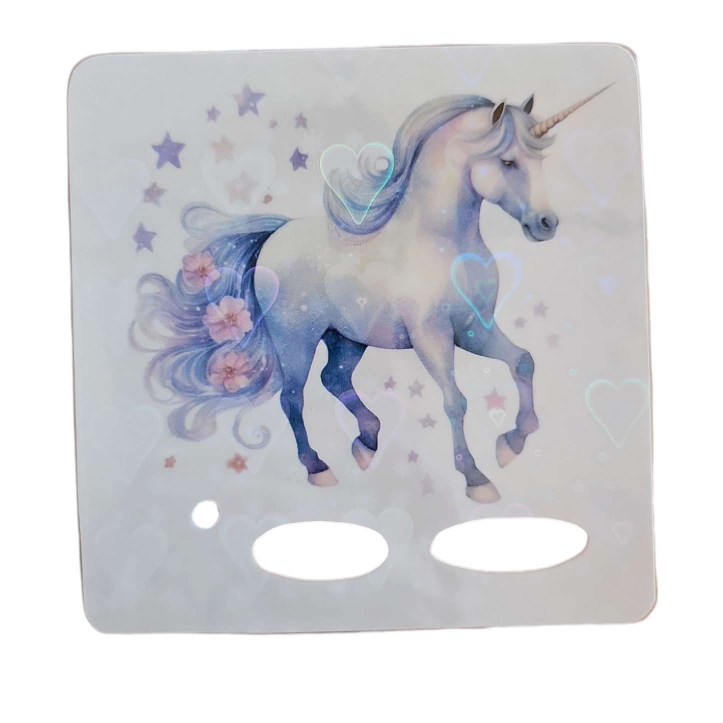 Einhorn mit Glitzerherz